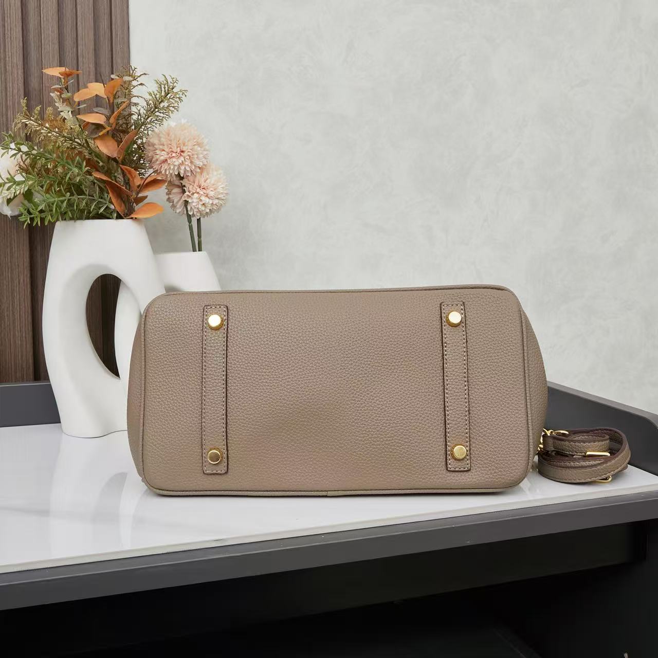 HM Birkin Bag 25 Taupe Togo Leather GHW