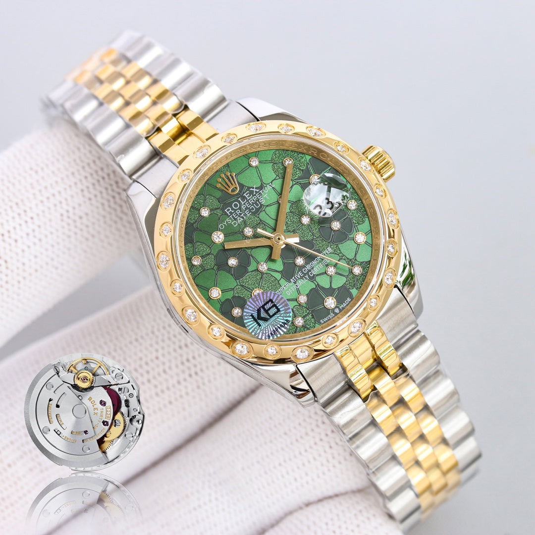 DATEJUST 31 GOLD BLUE DIAL