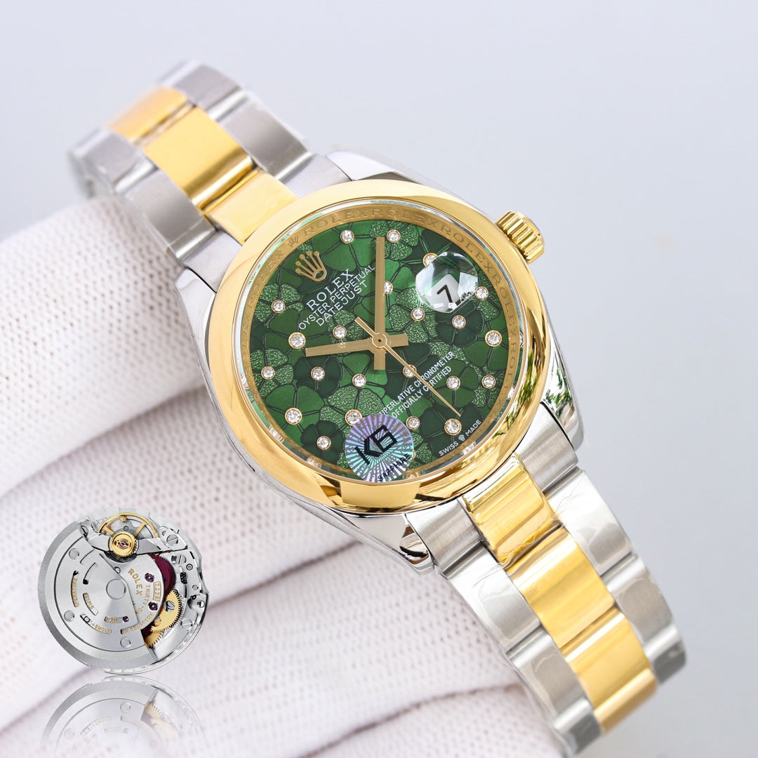 DATEJUST 31 GOLD BLUE DIAL