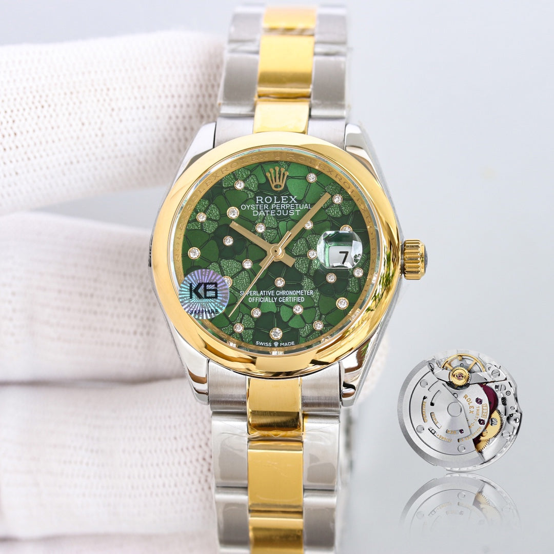 DATEJUST 31 GOLD BLUE DIAL