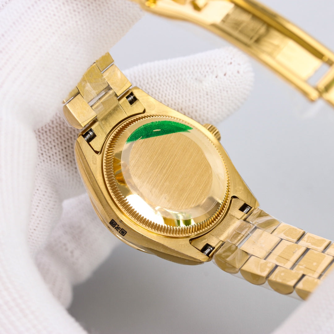 DATEJUST 31 GOLD BLUE DIAL
