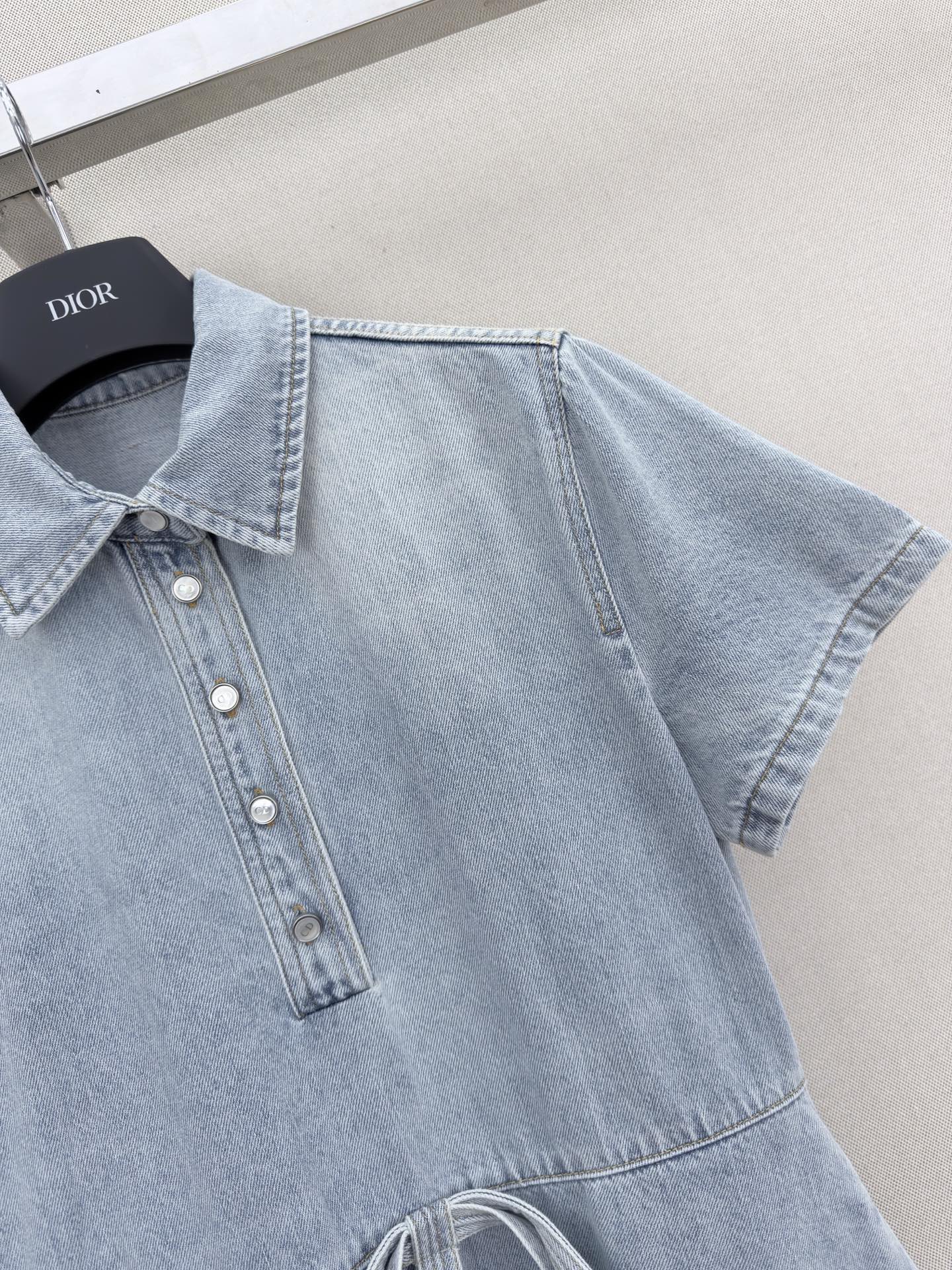 CD 26 Dress Blue in Cotton 379666