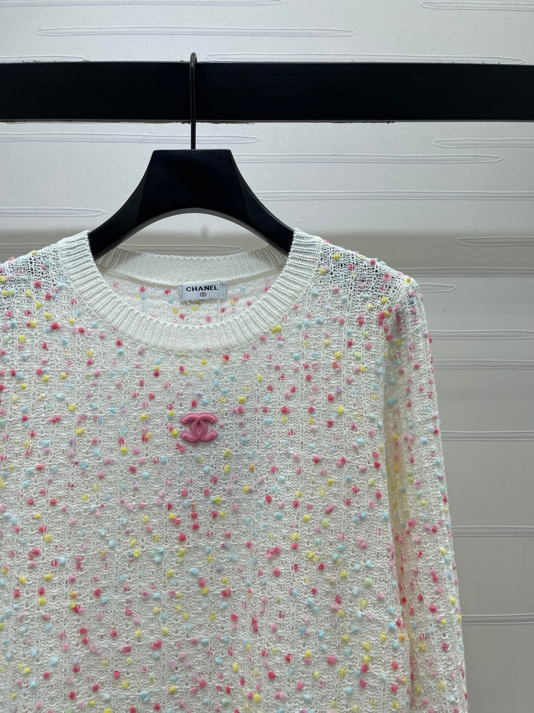 CC Tweed Knit Jumper Multicolor Wool 415921