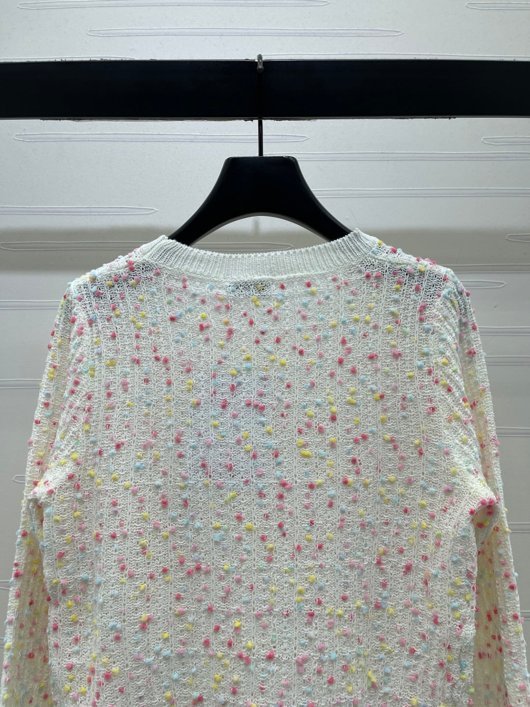 CC Tweed Knit Jumper Multicolor Wool 415921