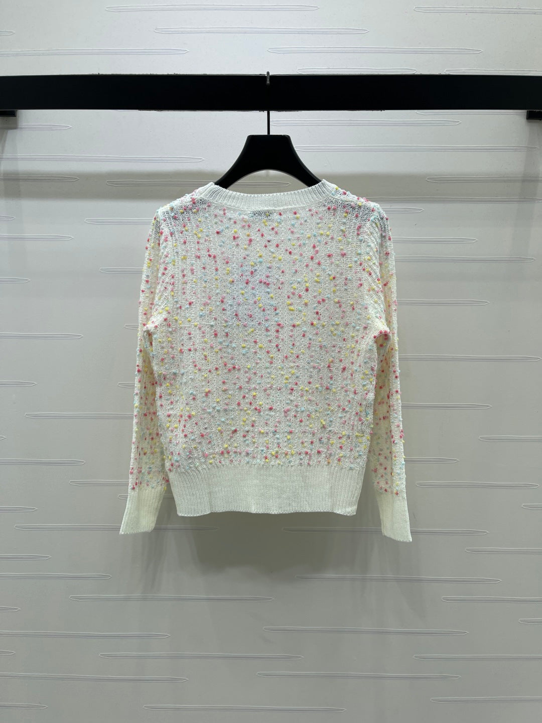 CC Tweed Knit Jumper Multicolor Wool 415921