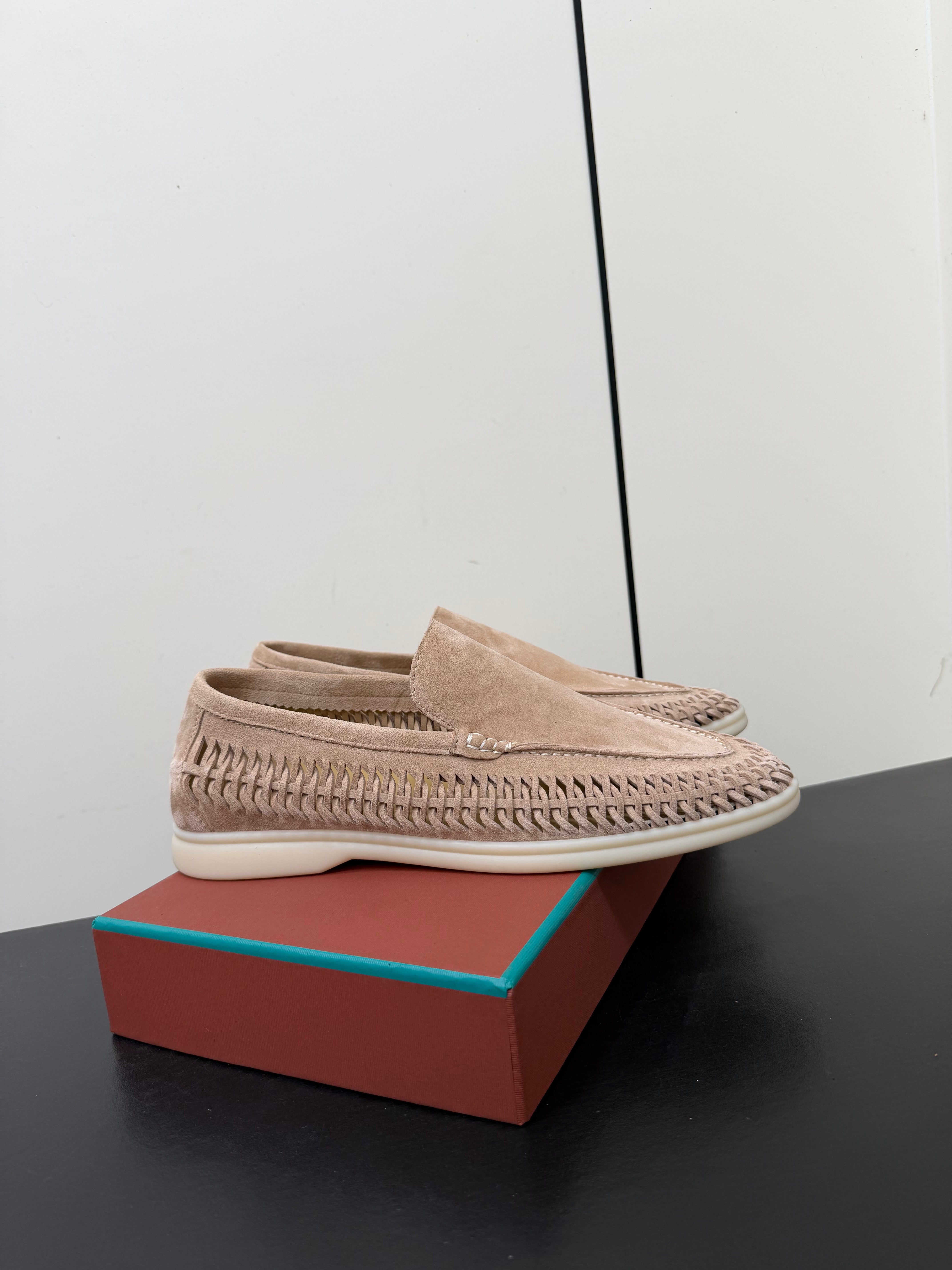 LP Summer Walk Loafers Pink Suede 984717