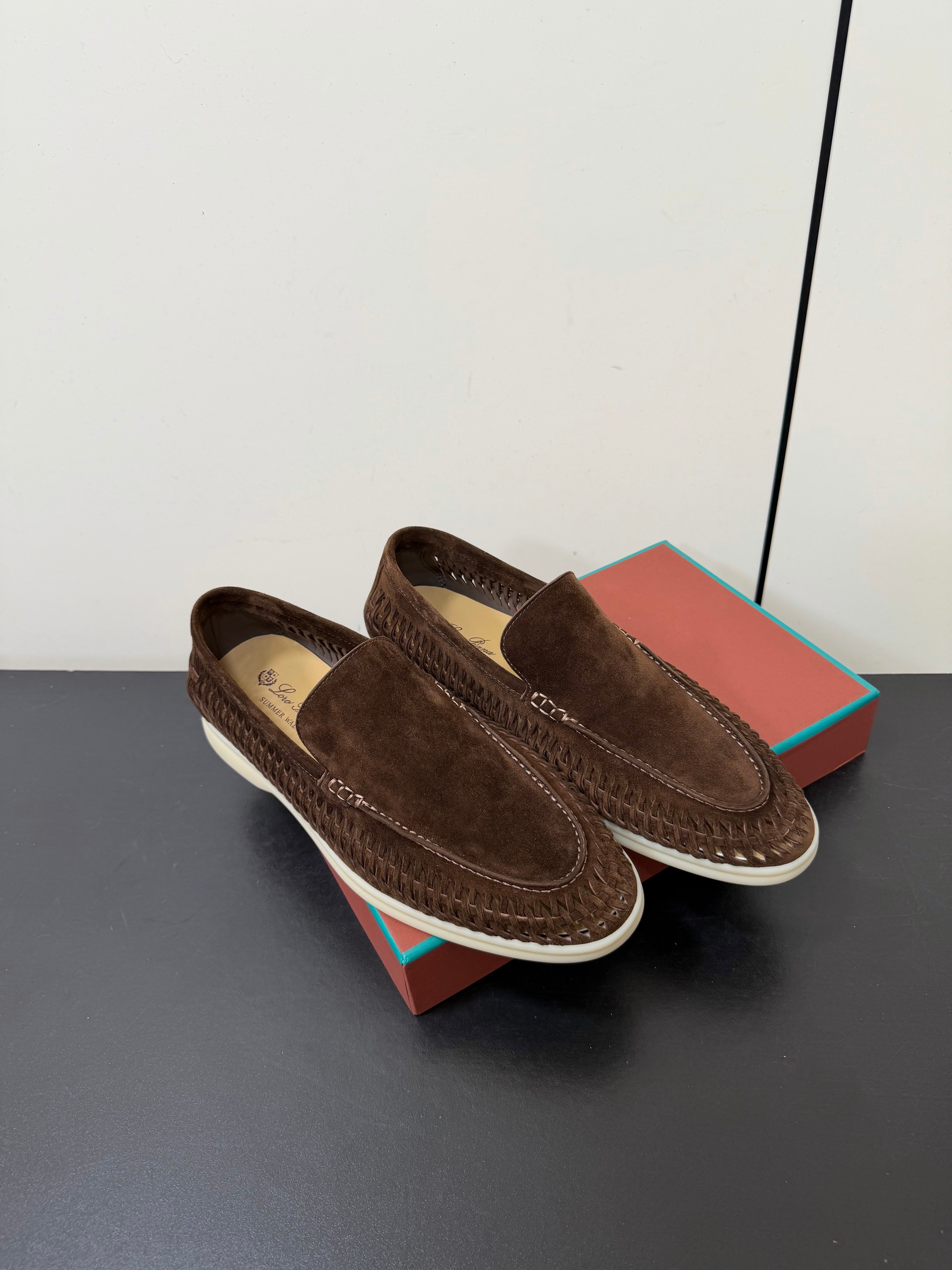 LP Summer Walk Loafers Dark Brown Suede 984716