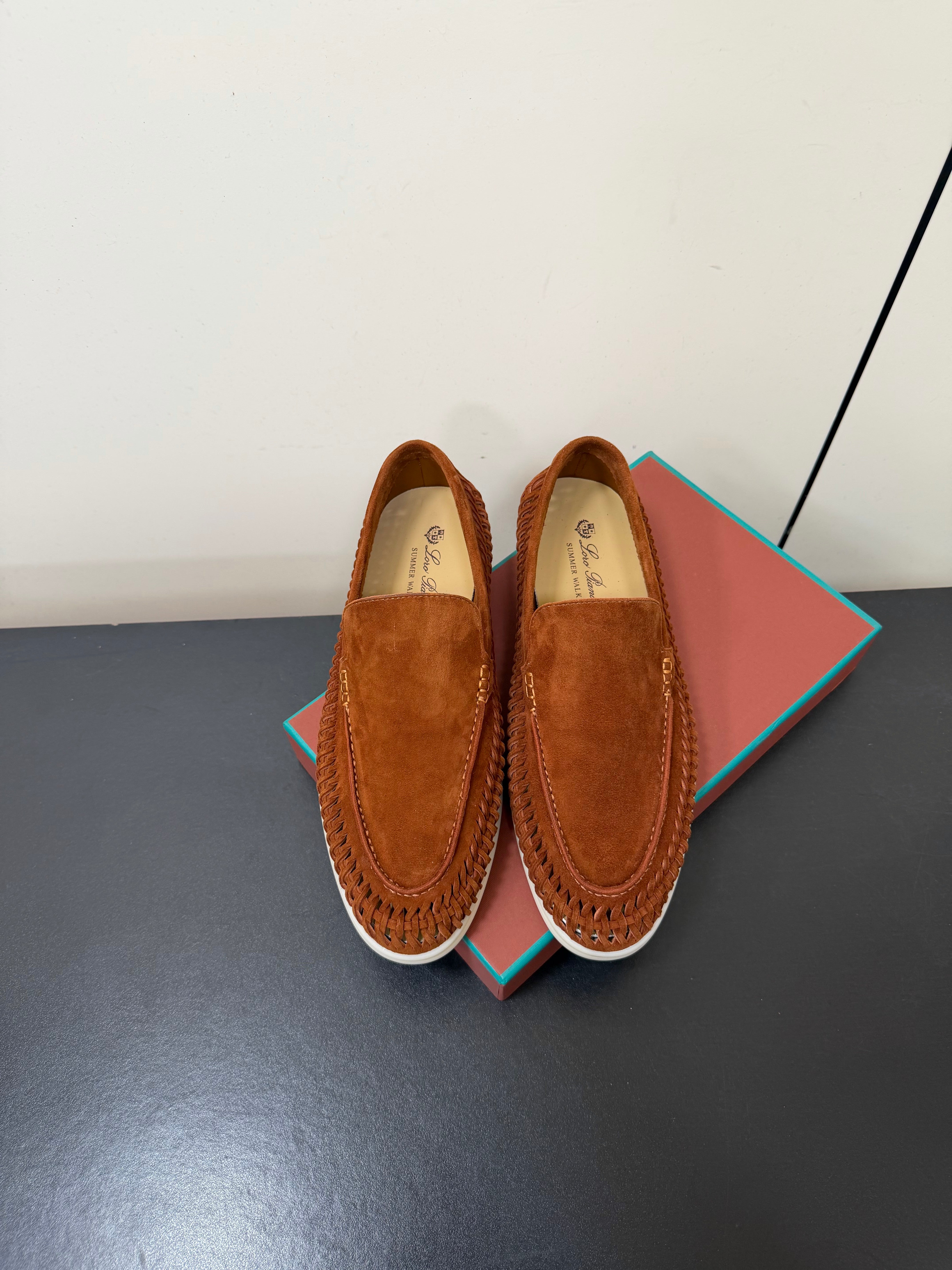 LP Summer Walk Loafers Brown Suede 984715