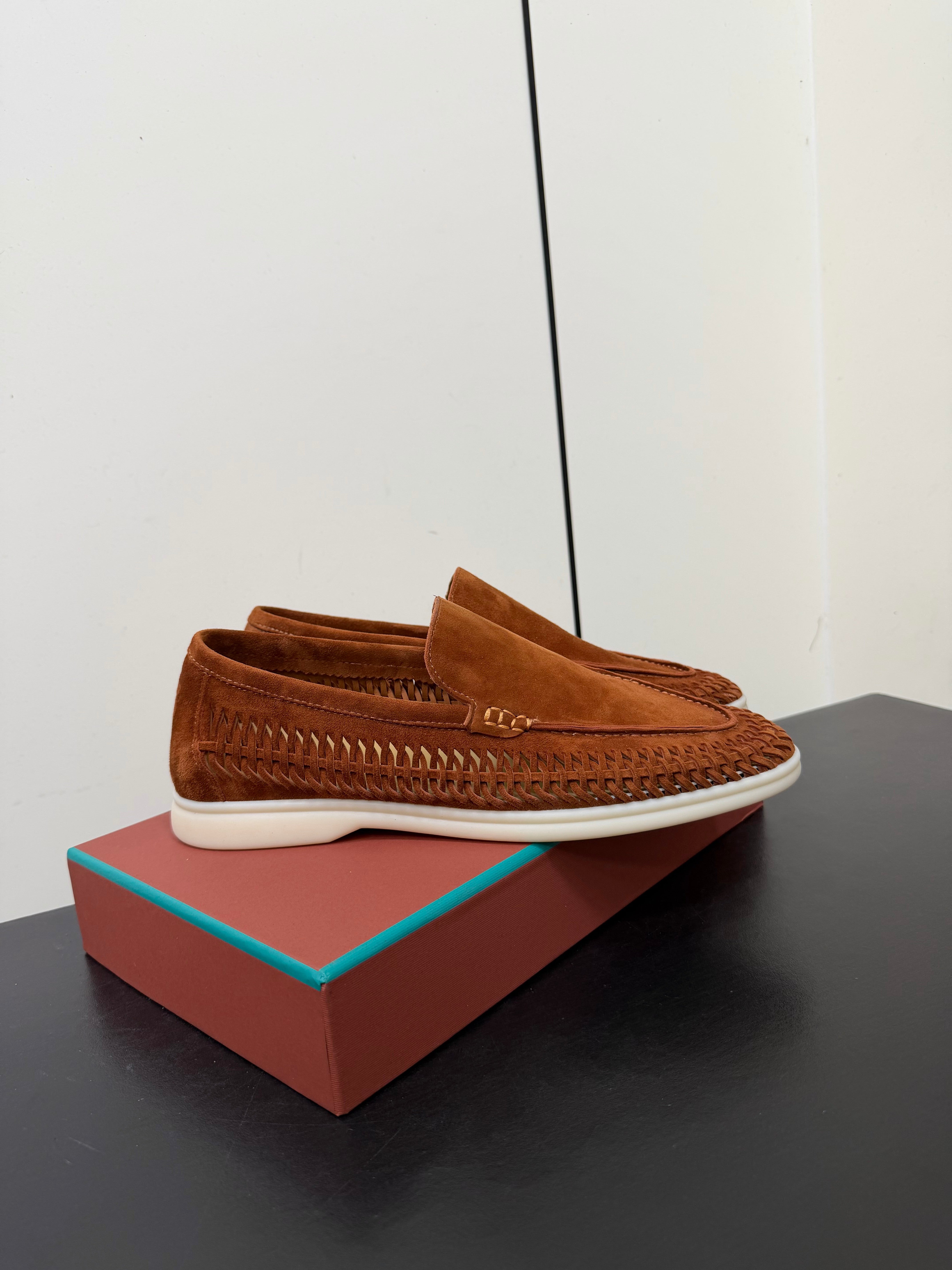 LP Summer Walk Loafers Brown Suede 984715