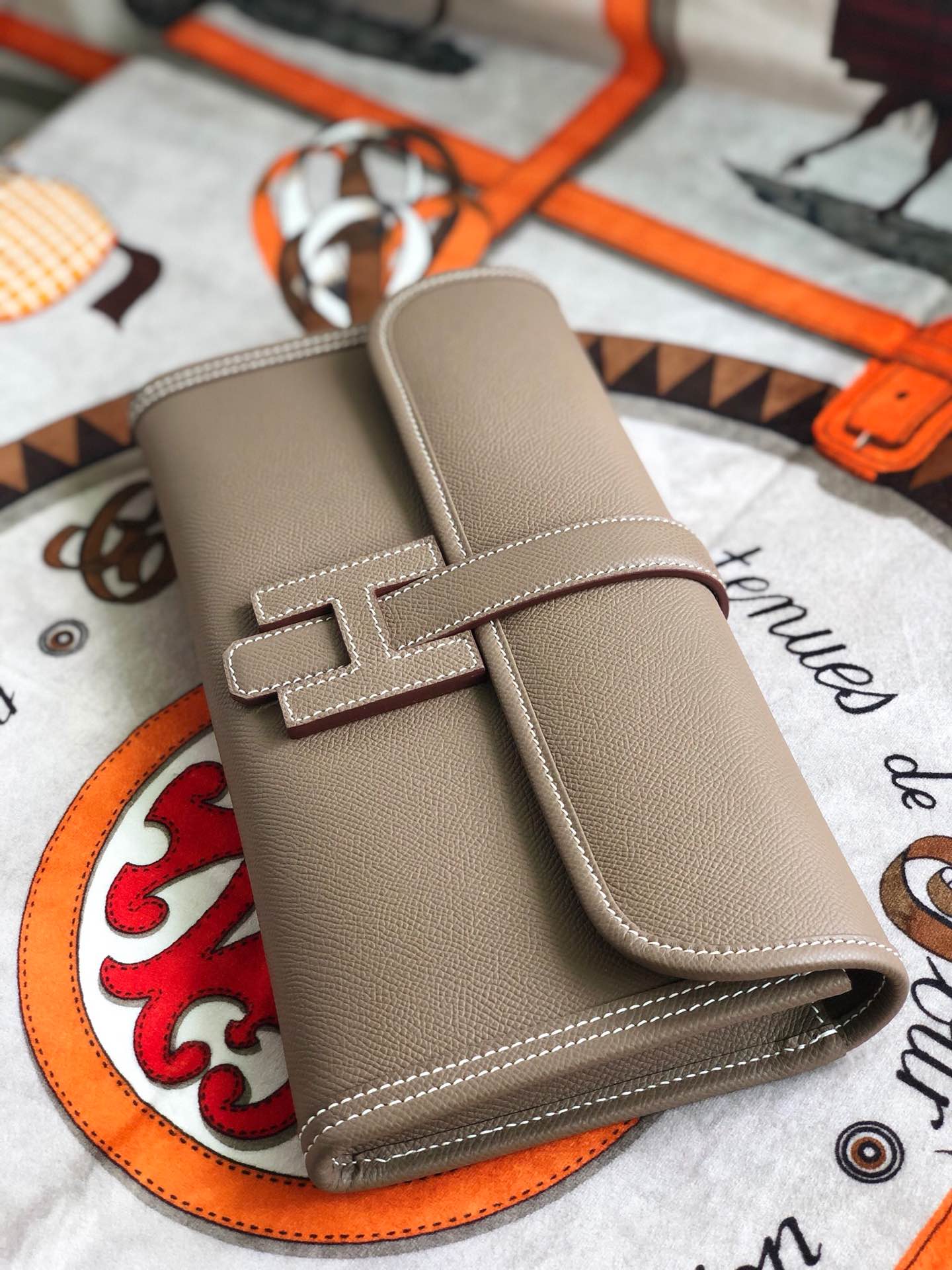 HM Jige 29 Etoupe Epsom 229081