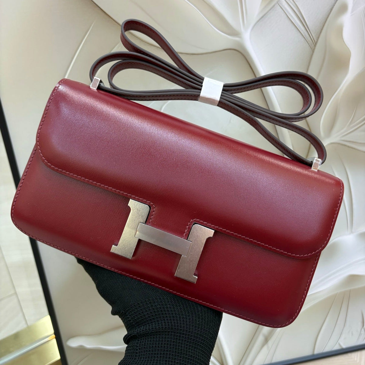 High-end Hermes 2026 Constance Elan 24cm Bag Epsom Leather 1