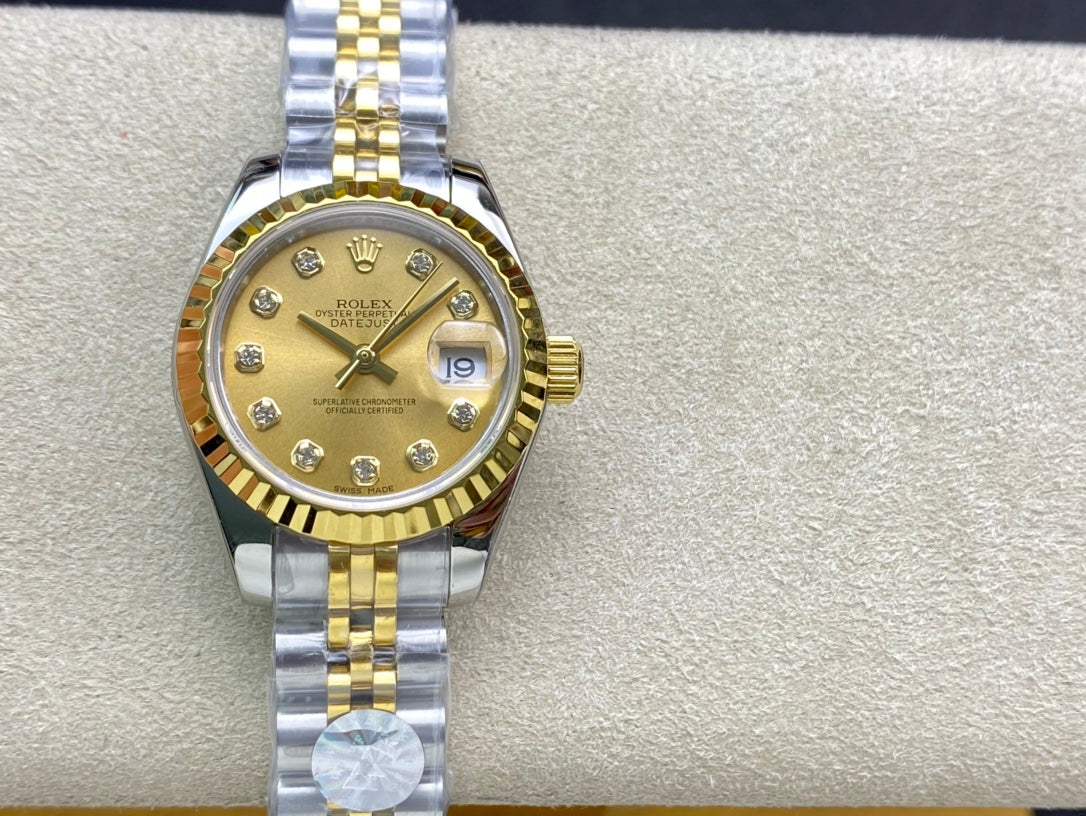 Datejust 31 Two-Tone Gold Steel