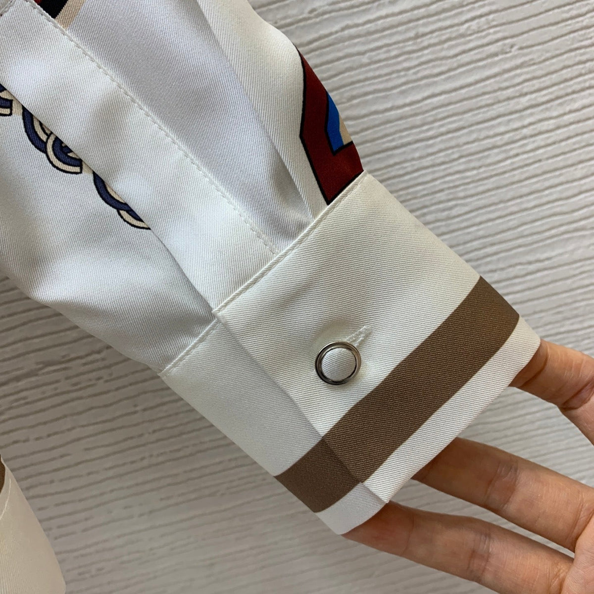 Hermes 26s Shirt And Skirt Set 821