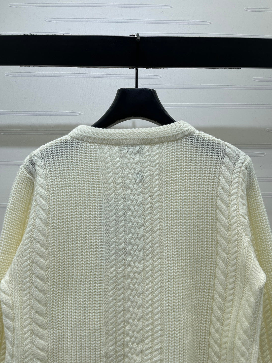 CC 26S Knit Cardigan Patch Pockets Wool 433233