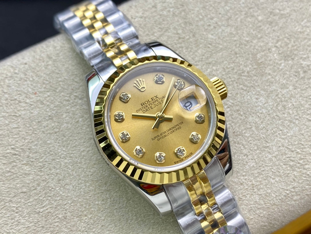 Datejust 31 Two-Tone Gold Steel