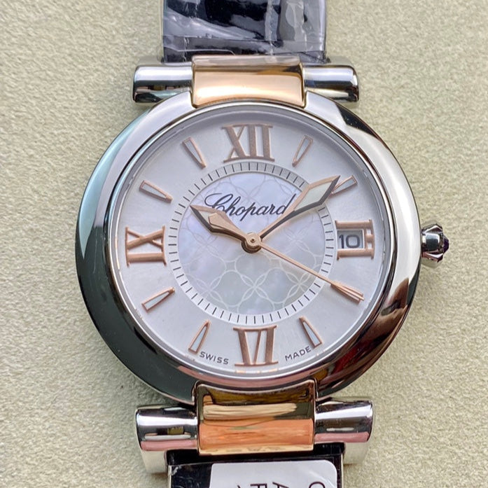 Impepiale 36mm Silver White Dial