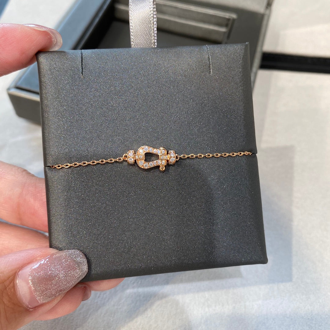 Fred Force 10 Small Model Pink Gold Bracelet