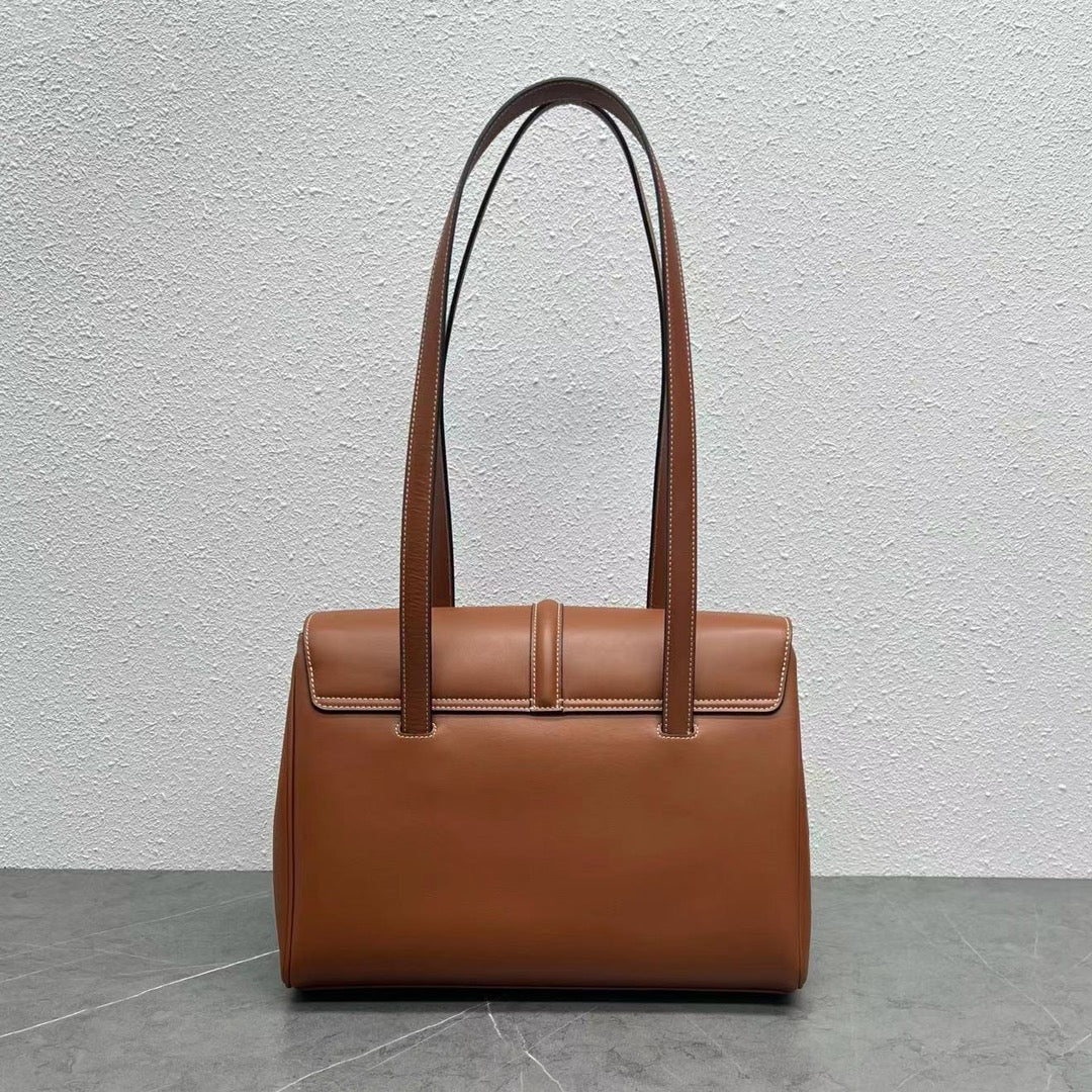 Celine Soft 16 Bag Tan Smooth Calfskin