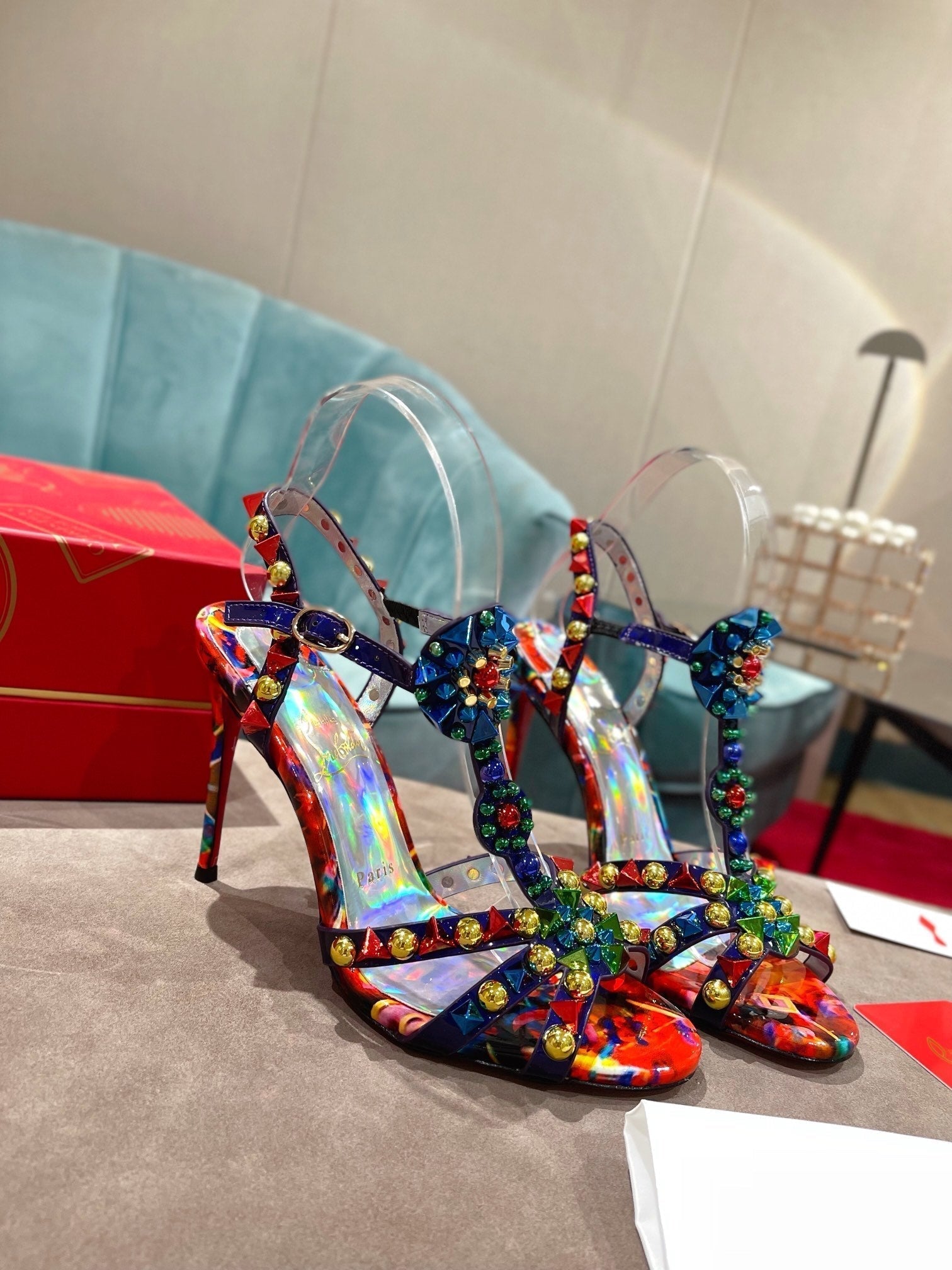 CL Goldora Sandal Print Color 346032