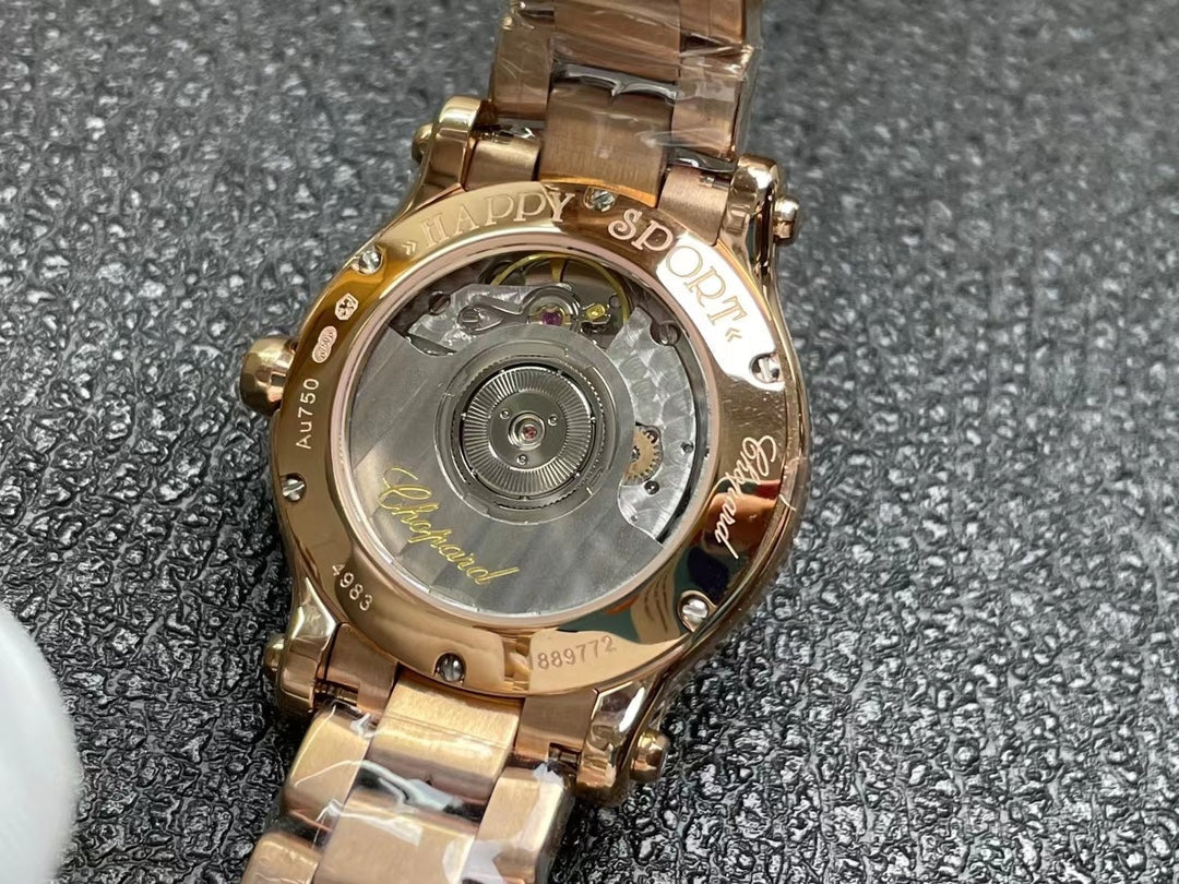 Happy Diamond 30mm Pink Gold Diamond