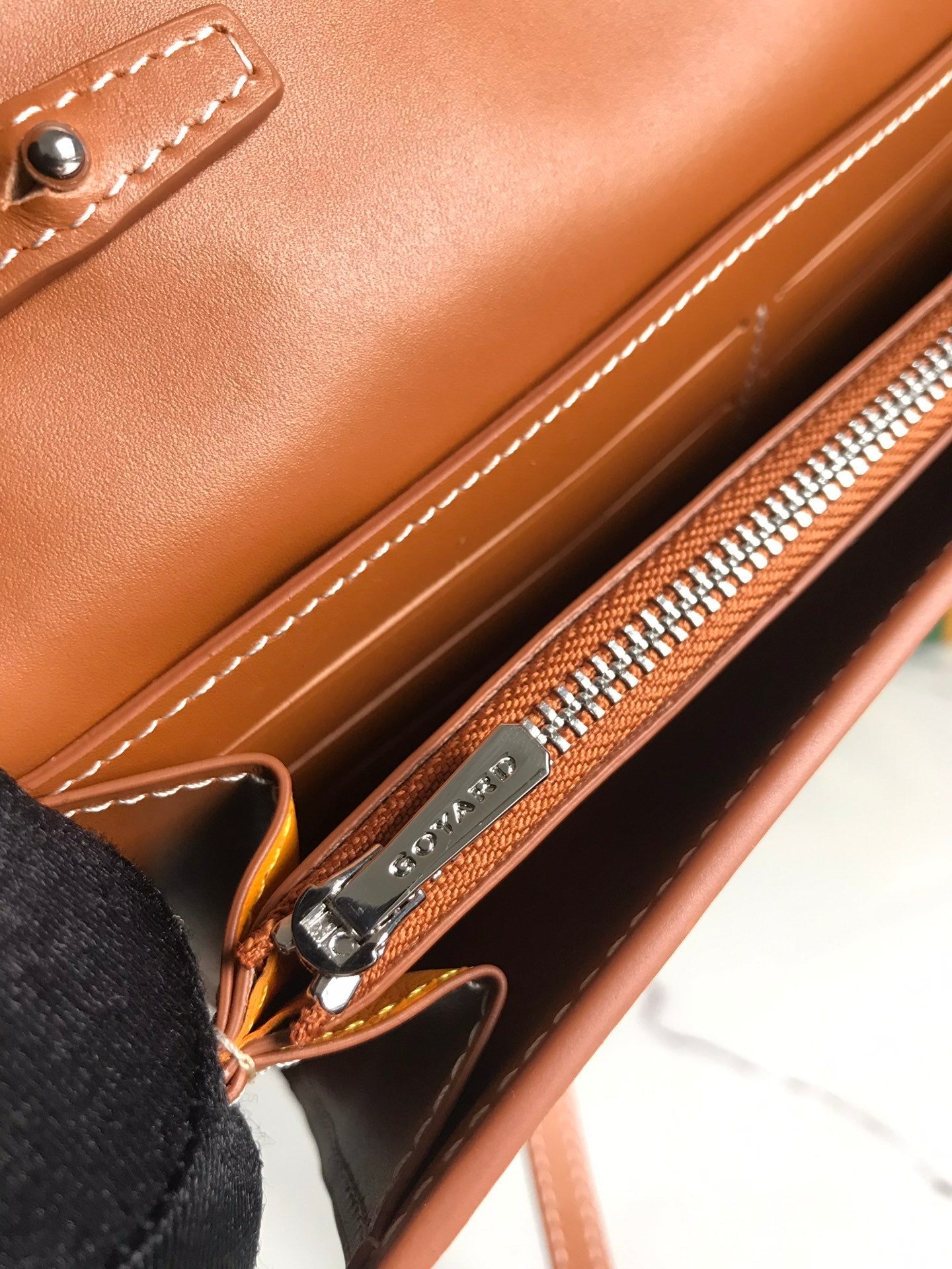 Goyard Varenne Continental Wallet 19cm Tan Canvas & Calfskin