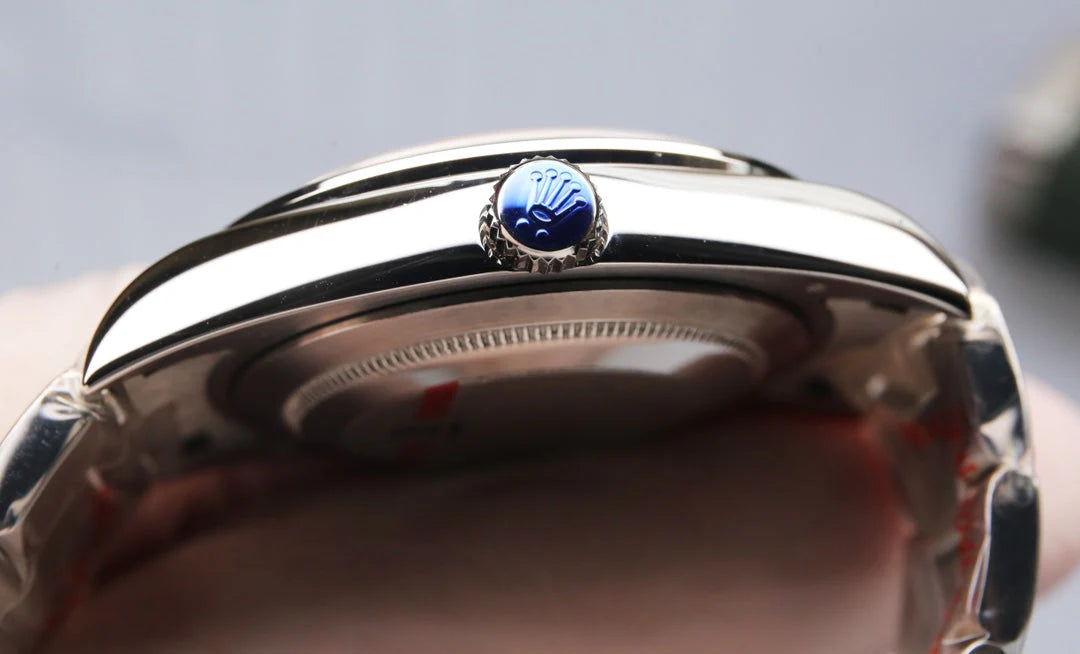 Rolex Datejust 41mm Silver Light Blue Dial