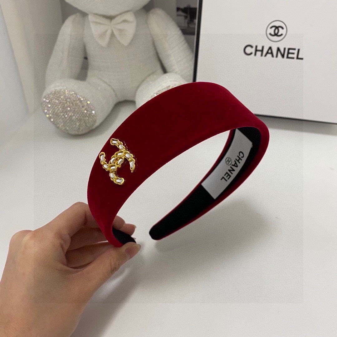 RUBY RED VELVET HAIRBAND 832222