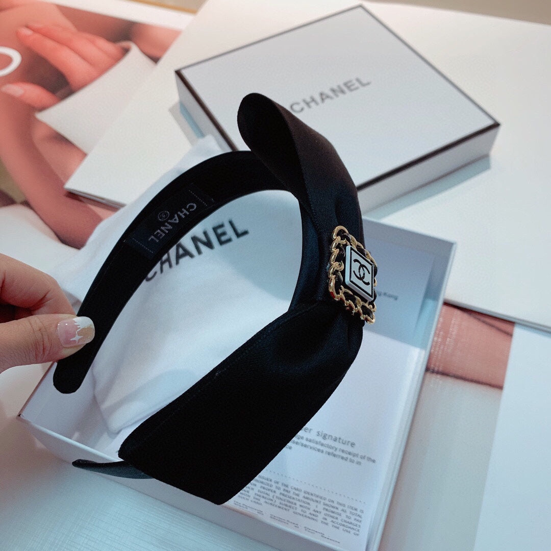 BLACK SILK HAIRBAND 832201