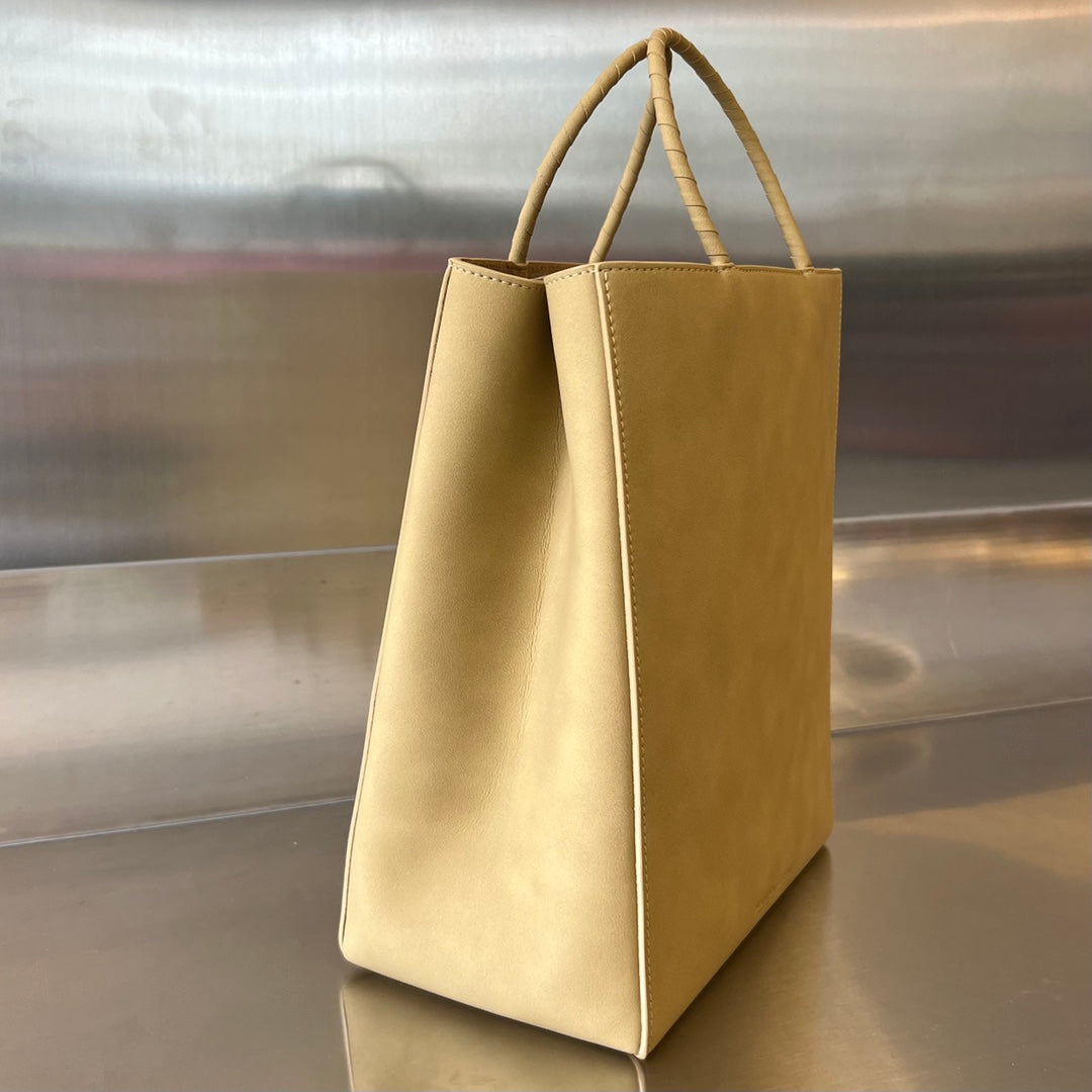 SMALL 26 BROWN BAG KRAFT CALFSKIN