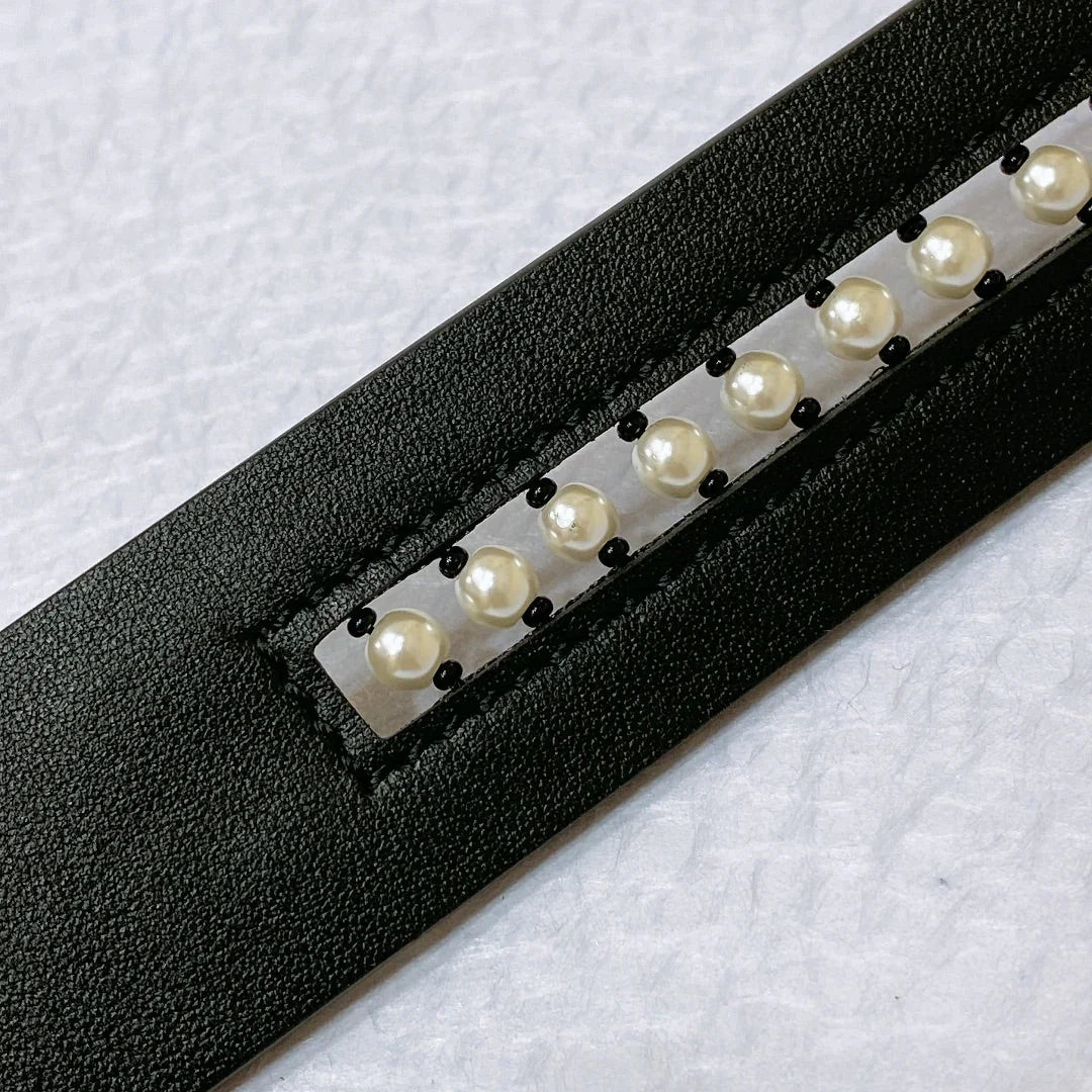 Dior 2026 Montaigne CD Belt 3.0cm Smooth Calfskin