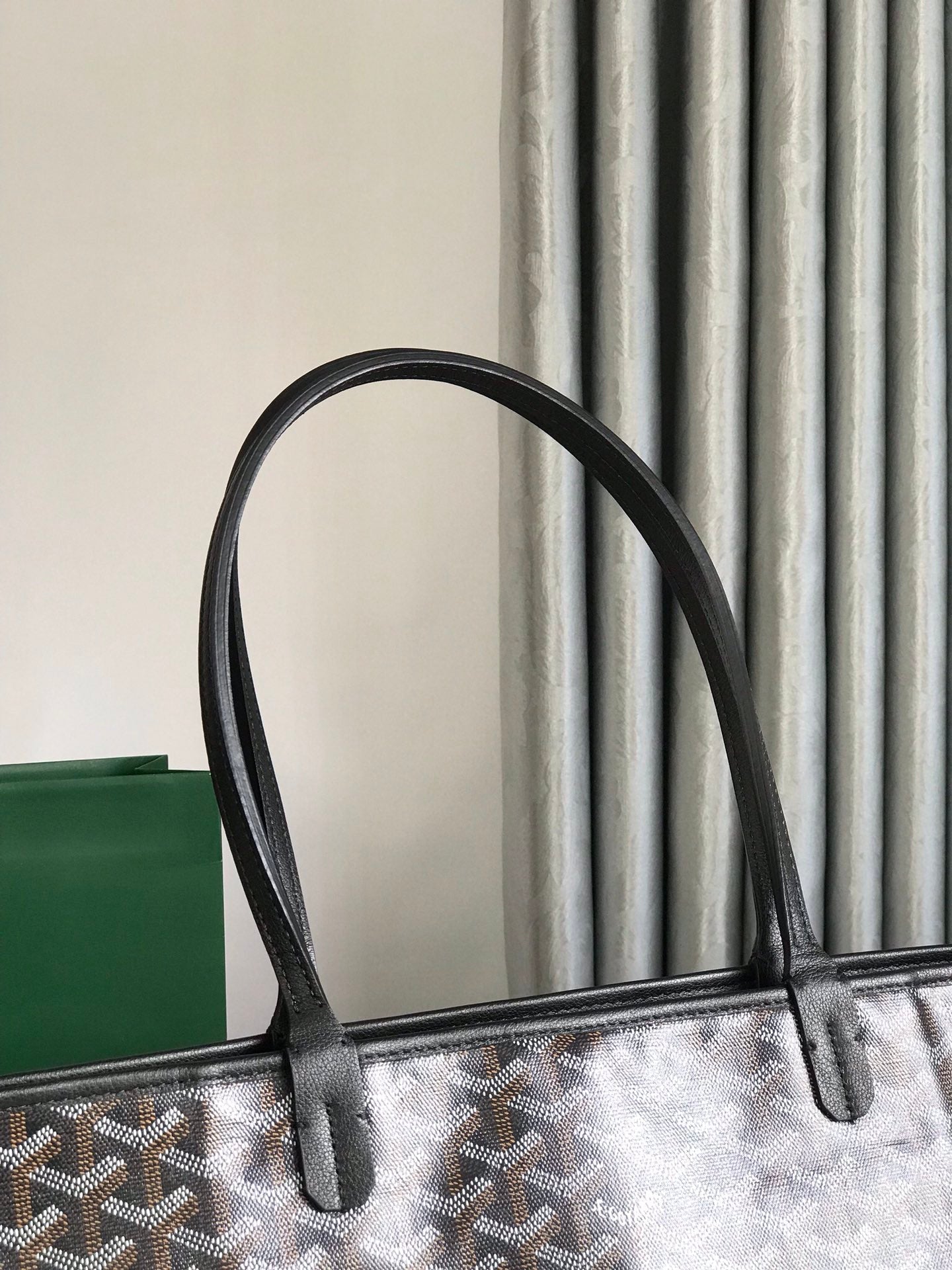 Goyard Artois PM Bag 35cm Black Canvas & Calfskin