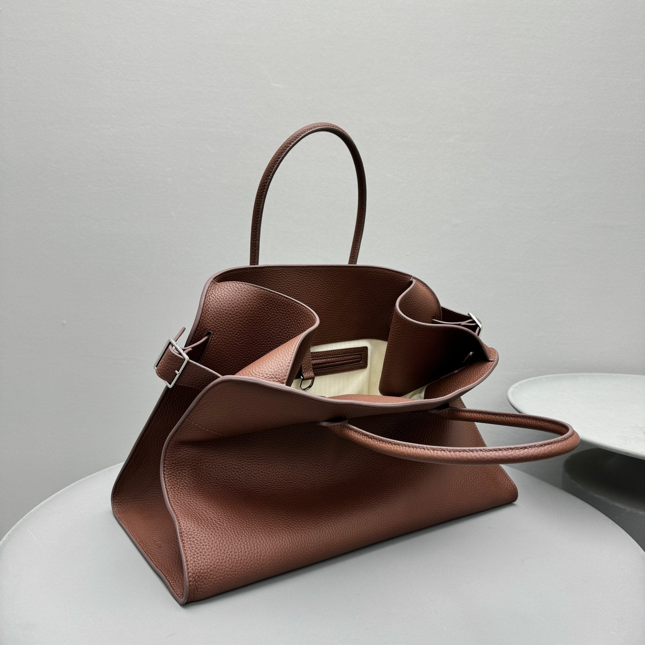 The Row Margaux 17 Wine Red Calfskin