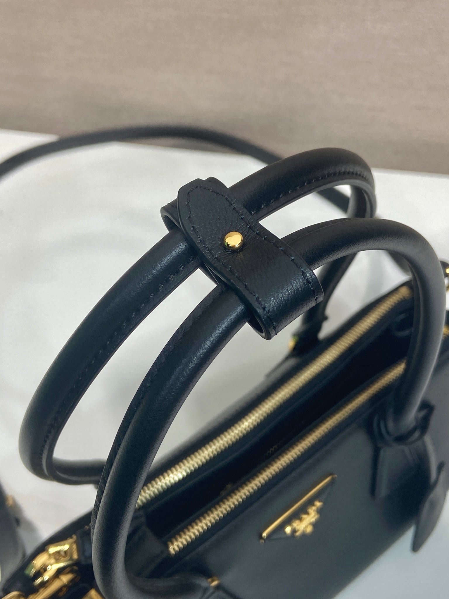 PRA New killer bag black calfskin 340495