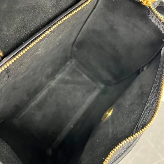 Celine Nano Belt Bag Black Grain Leather