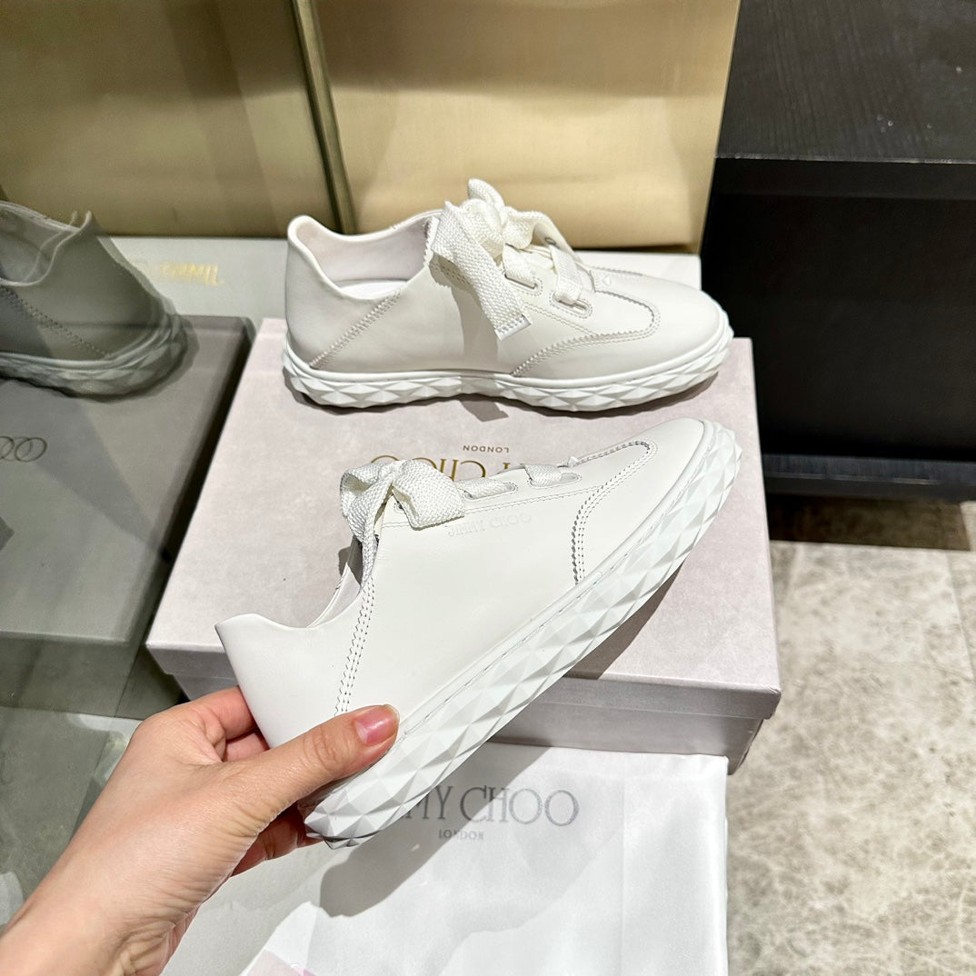 Jimmy Diamond Light Flex Sneaker White Leather 271193