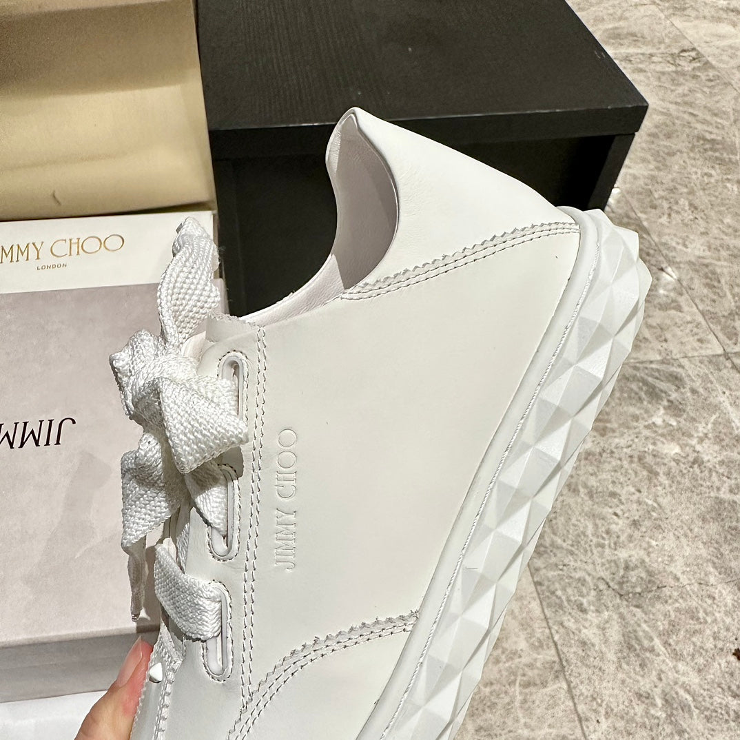 Jimmy Diamond Light Flex Sneaker White Leather 271193