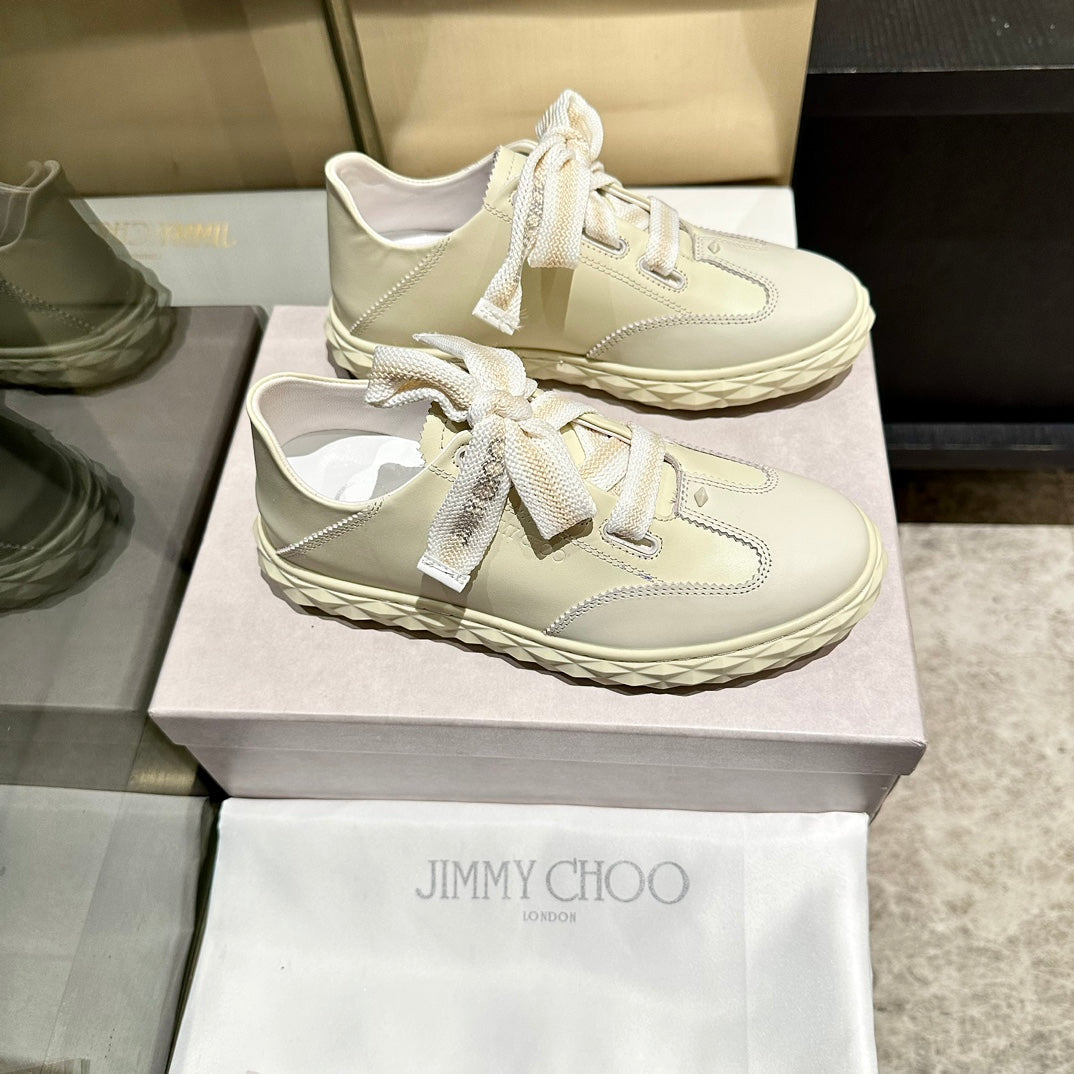 Jimmy Diamond Light Flex Sneaker Yellow Butter Leather 271195