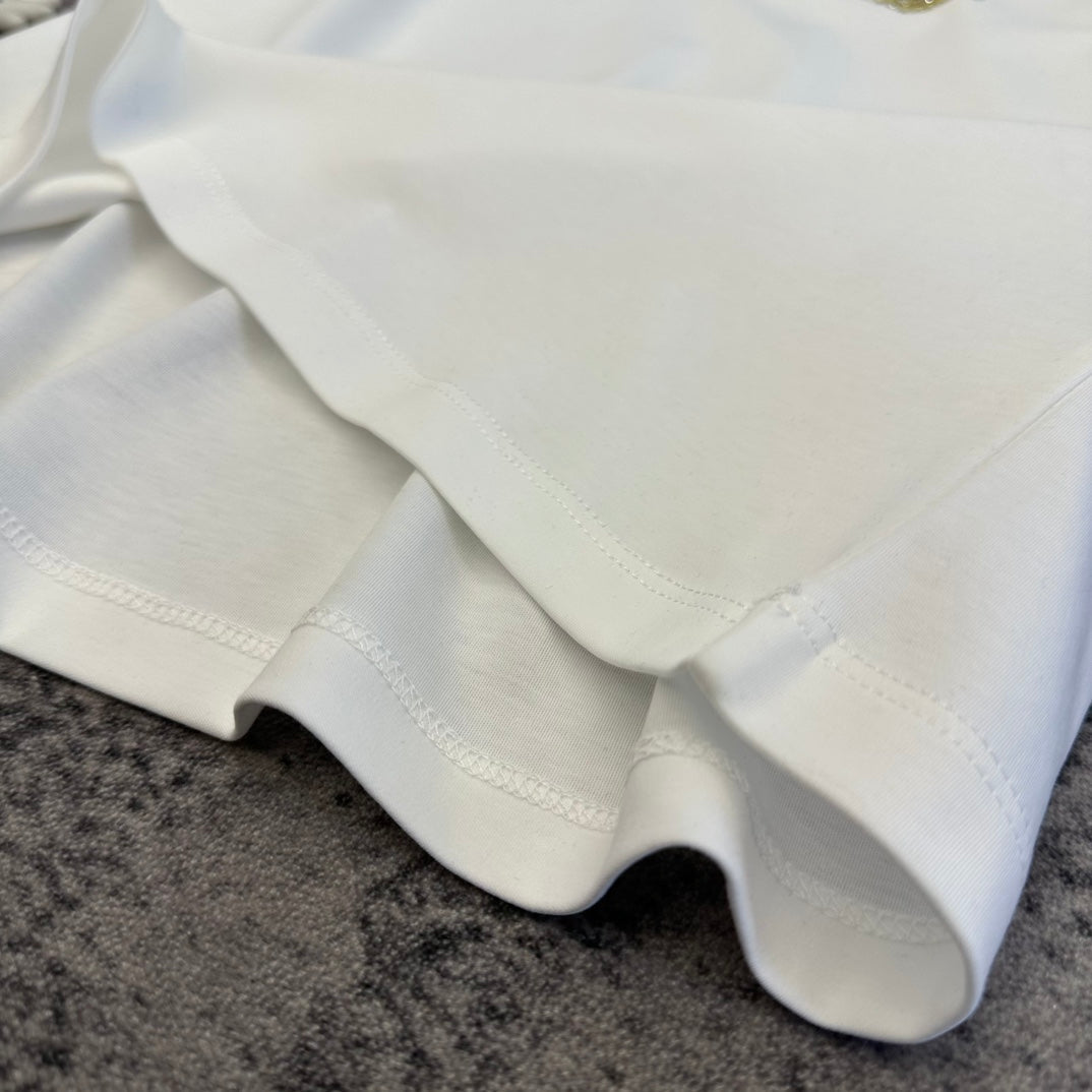 Miu SS26 Short-Sleeve T-Shirt Cotton 350689