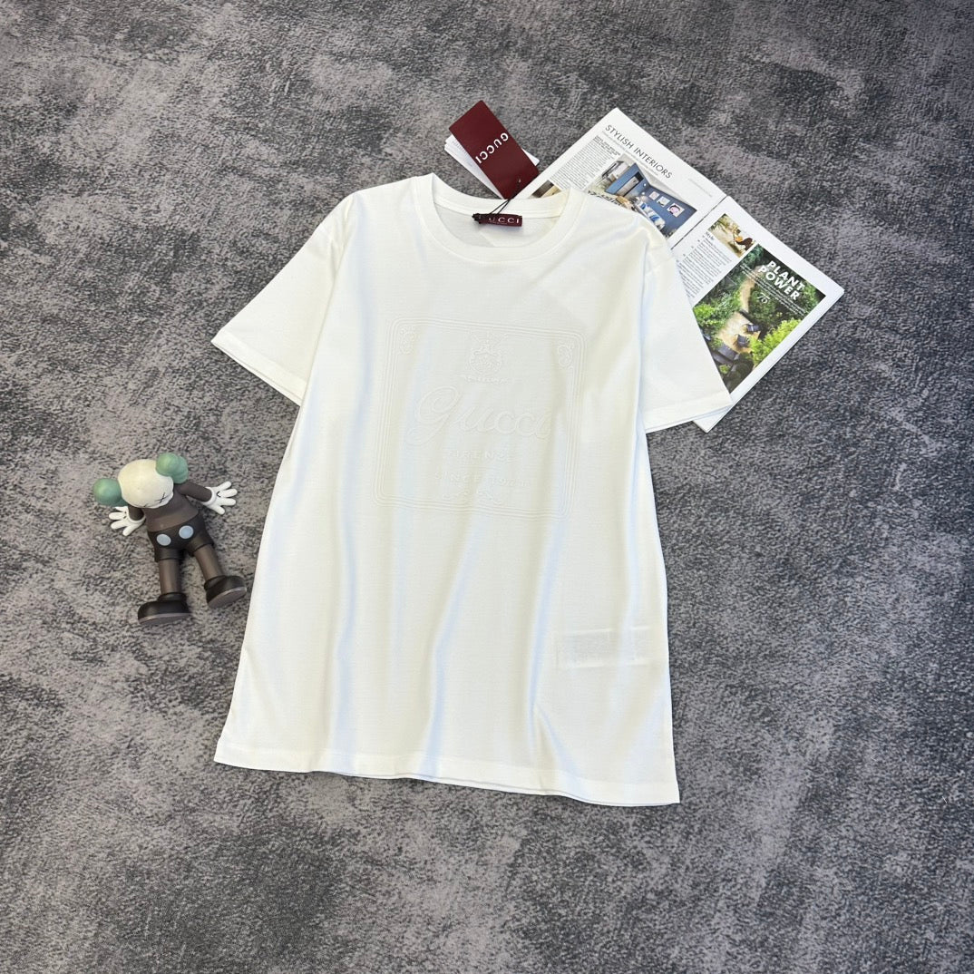GG Short-Sleeve T-Shirt Print Cotton 350848