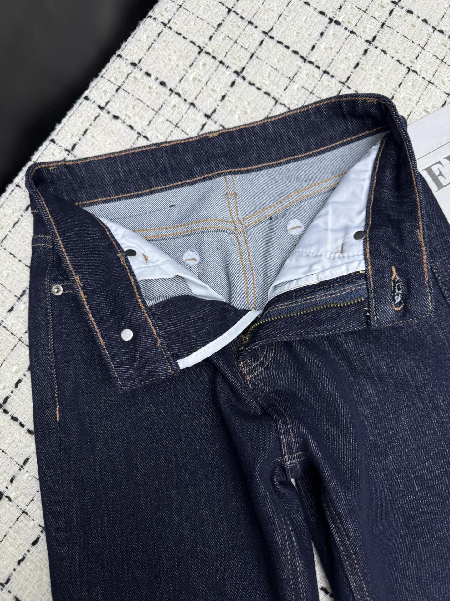 Loewe Flared Jeans Embroidered Logo Applique 404881