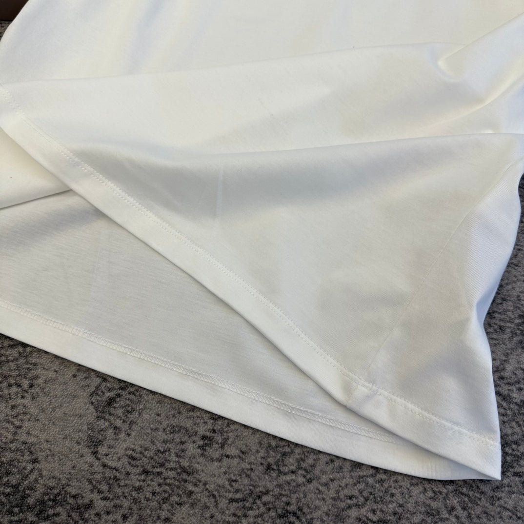 GG SS26 Short-Sleeve T-Shirt White Cotton 350719