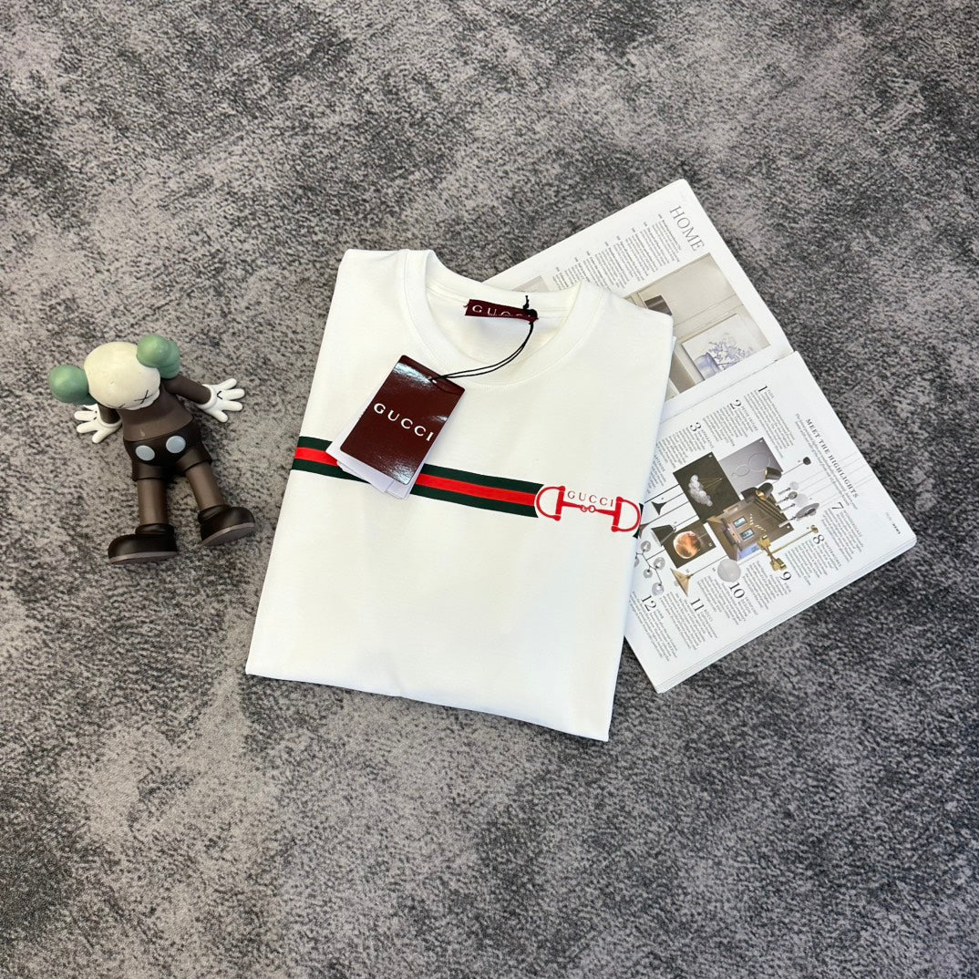 GG SS26 Short-Sleeve T-Shirt White Cotton 350719