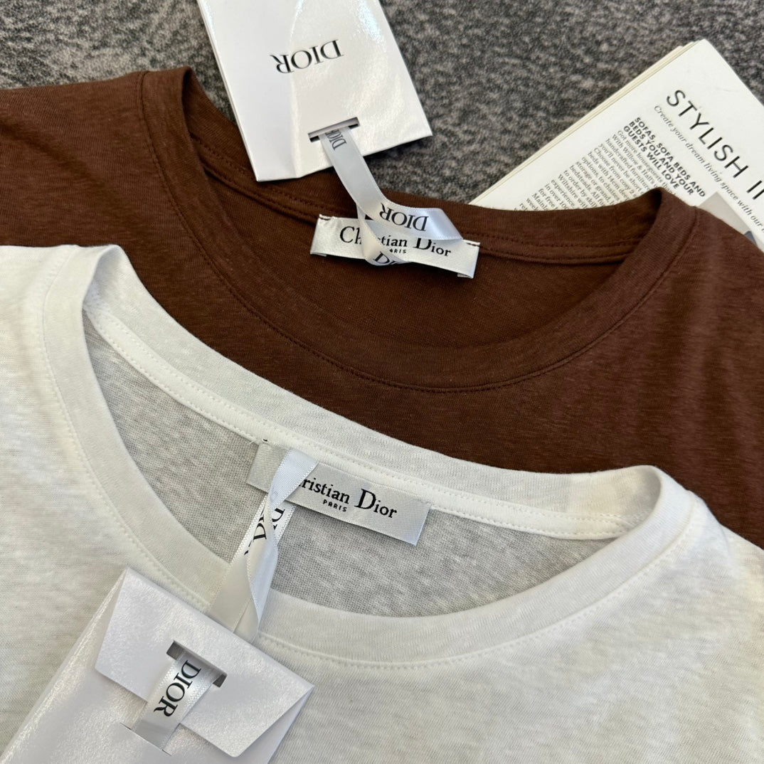 CD SS26 Carousel Print T-Shirt Cotton 350805