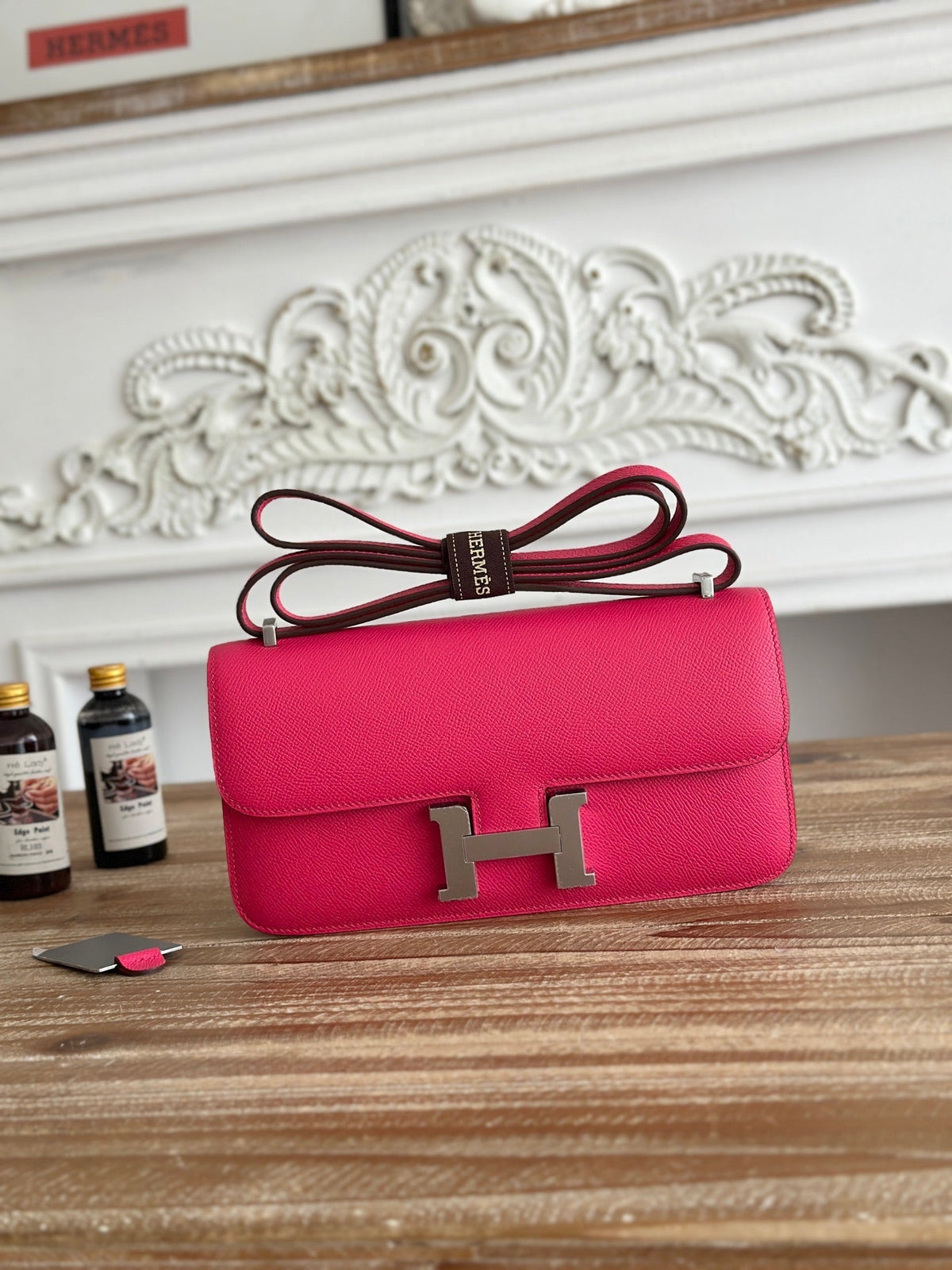 High-end Hermes 2026 Constance Elan 26cm Bag Epsom Leather 3