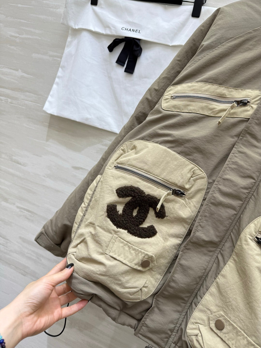 CC 26S Hooded Puffer Jacket 435304