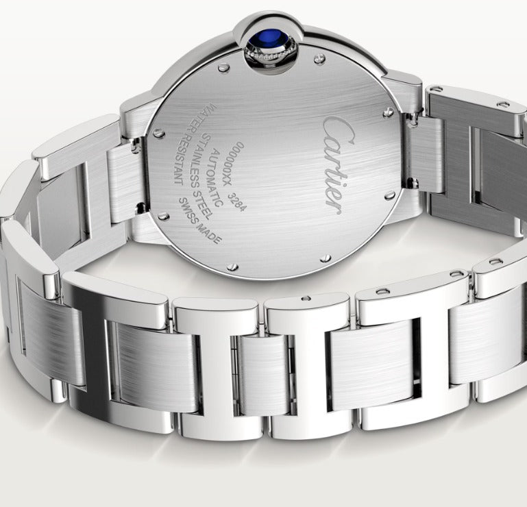 Cartier Ballon Bleu De Cartier 36mm Diamond Stainless Steel Case