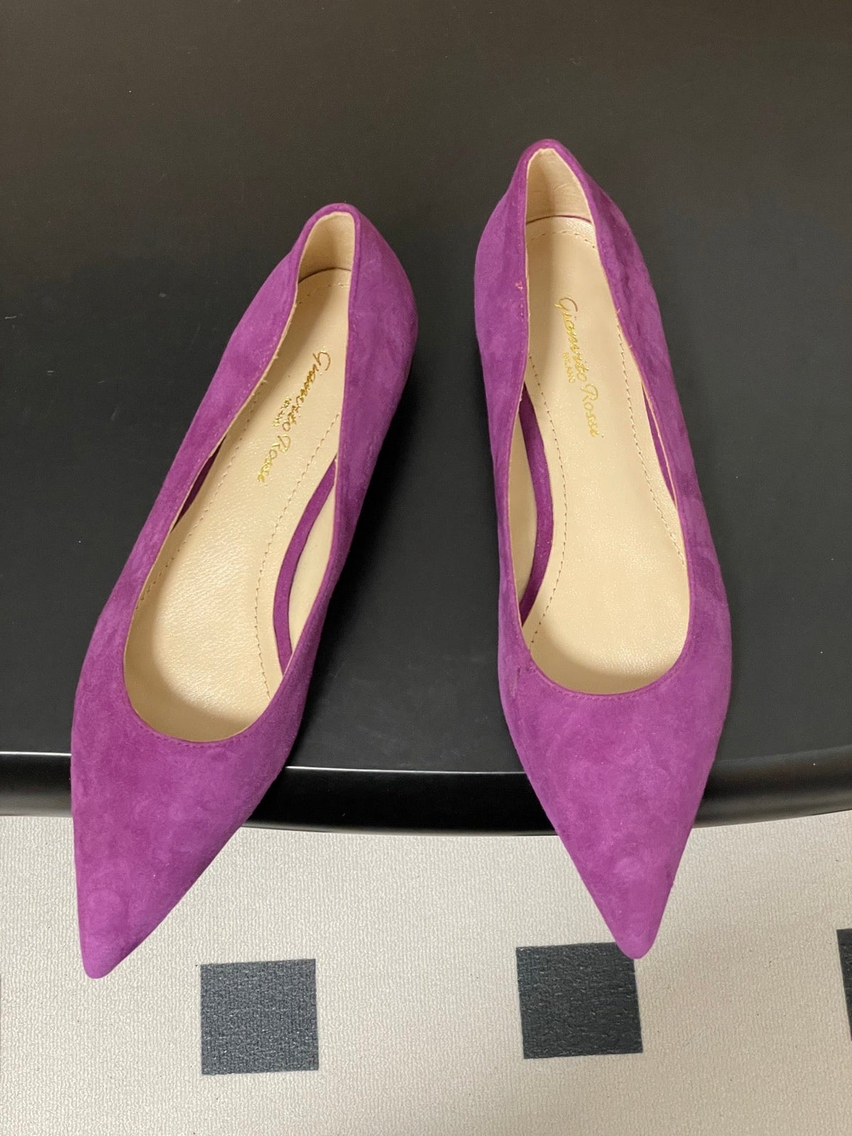 GR 26s Flats Purple Suede 164790