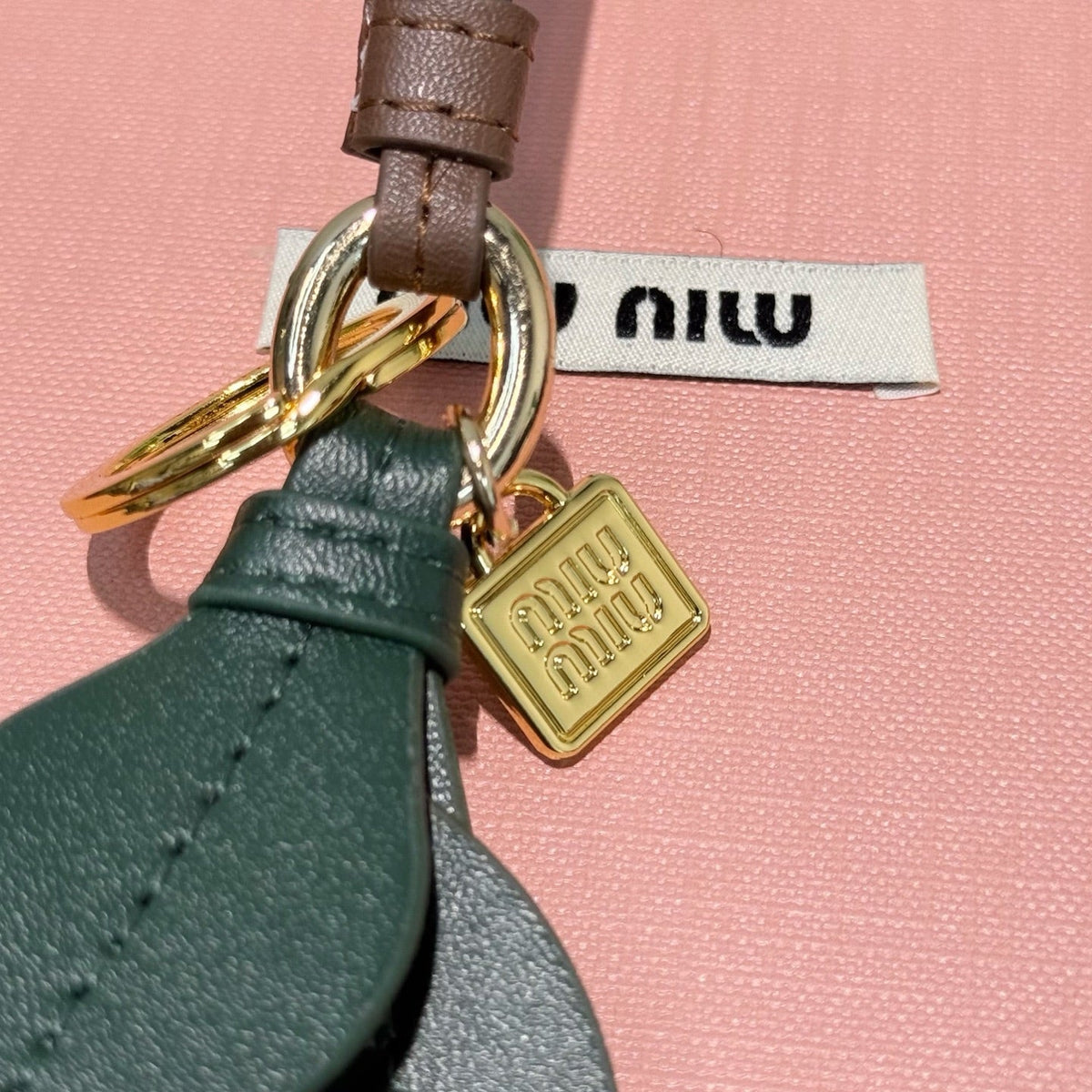 Miu Miu Lilac Crochet Floral Charm
