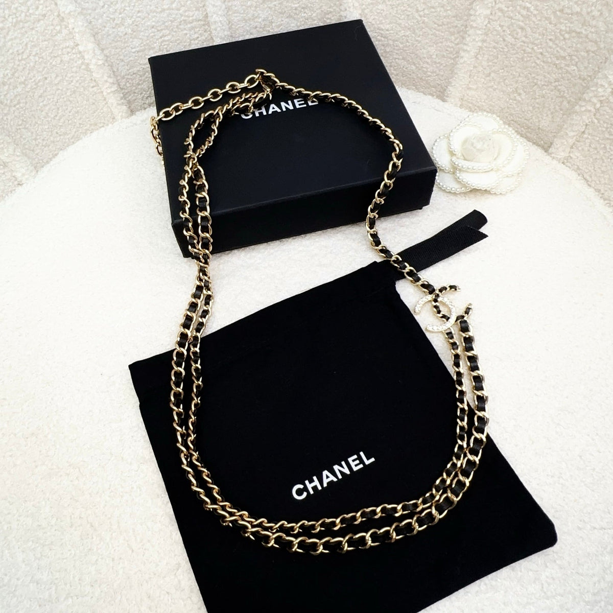 Chanel 2026 Logo CC Waist Chain Belt Gold-Hardware 217213