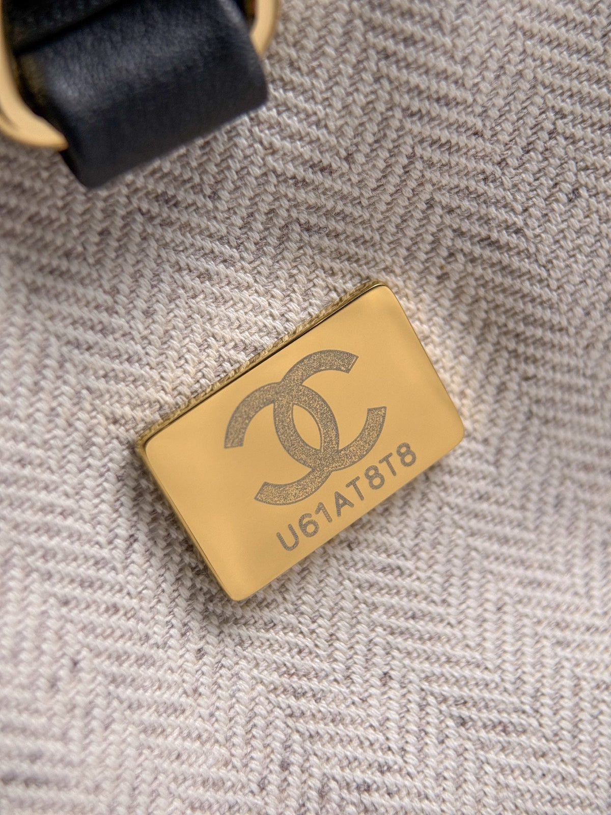 Chanel 2026 Small Shopping Tote Bag Canvas Fabric